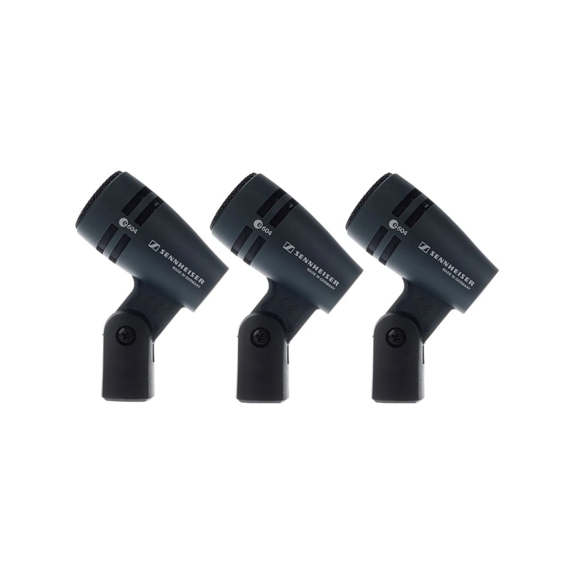 Sennheiser E-604-3-Pack Set With 3 Microphones E-604