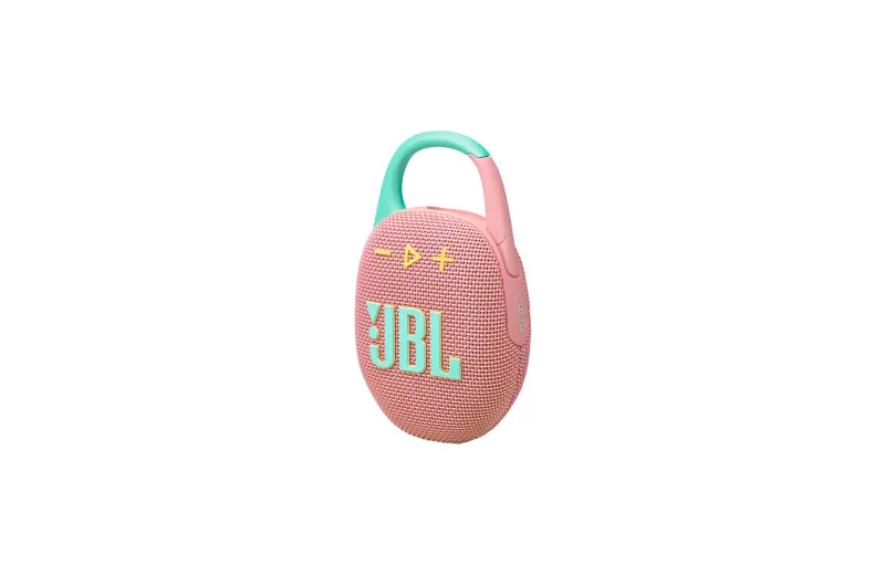 JBL Clip 5 Portable Bluetooth Speaker - Pink