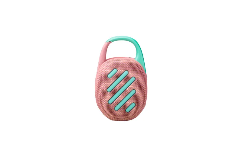 JBL Clip 5 Portable Bluetooth Speaker - Pink