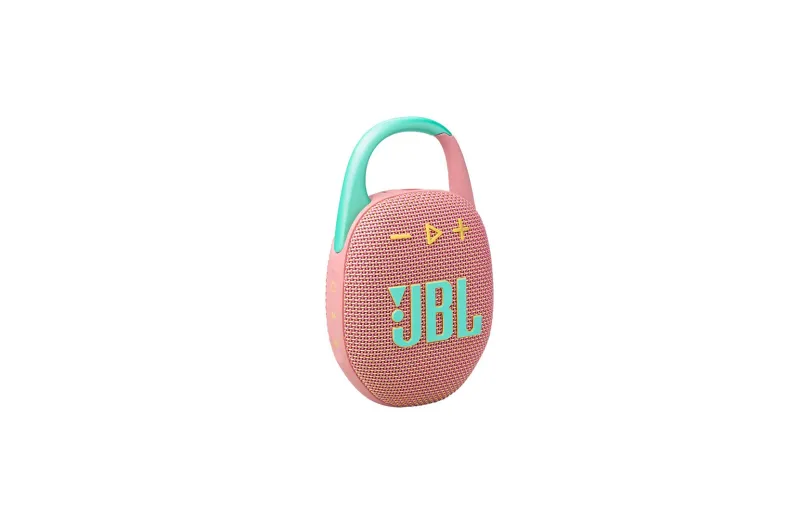 JBL Clip 5 Portable Bluetooth Speaker - Pink