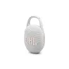 JBL Clip 5, Portable Bluetooth Speaker - Λευκό