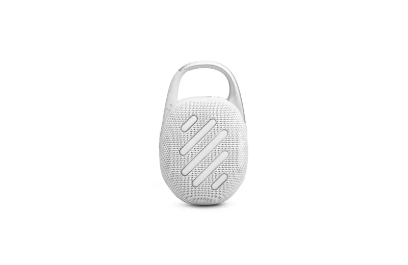 JBL Clip 5, Portable Bluetooth Speaker - Λευκό