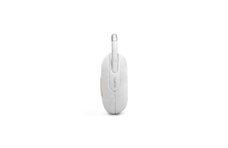 JBL Clip 5, Portable Bluetooth Speaker - Λευκό