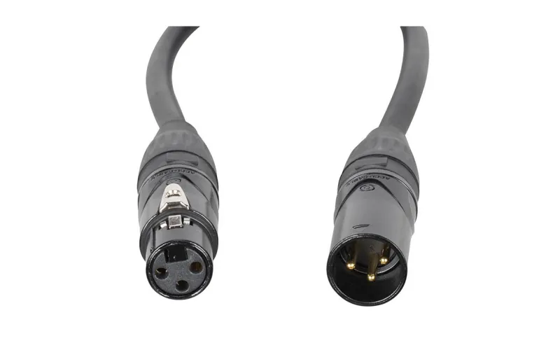 ACCU-CABLE AC-PRO Καλώδιο 3-pin XLR Αρσενικό - 3-pin XLR Θηλυκό 0,3m