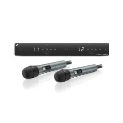 Sennheiser XSW-1-825-DUAL-B Διπλό Ασύρματο Σετ Μικροφώνων Χειρός