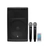 Stagg AS15B Battery powered speaker with Wireless Microphones
