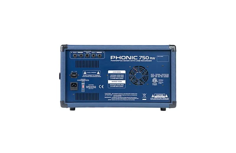 Phonic Powerpod-750 Rw Αυτοενισχυόμενη Κονσόλα