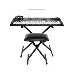 Alesis Harmony-61 Mk3 Harmonium/Keyboard With Stand, Seat, Sustain Pedal And Headphones