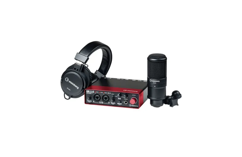 Steinberg Ur-22C-Recording-Pack-Rd Complete Recording Pack