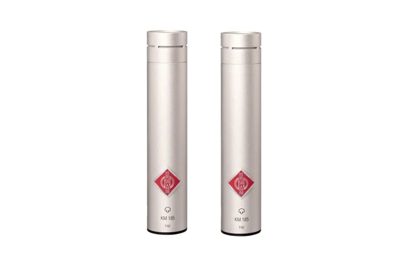 Neumann Km-185-Stereo-Set Condenser Microphones Nickel