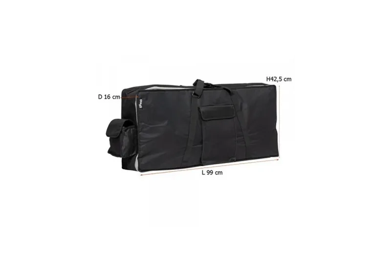Stagg K10-099 Keyboard Case Black 990 X 425 X 160 Mm