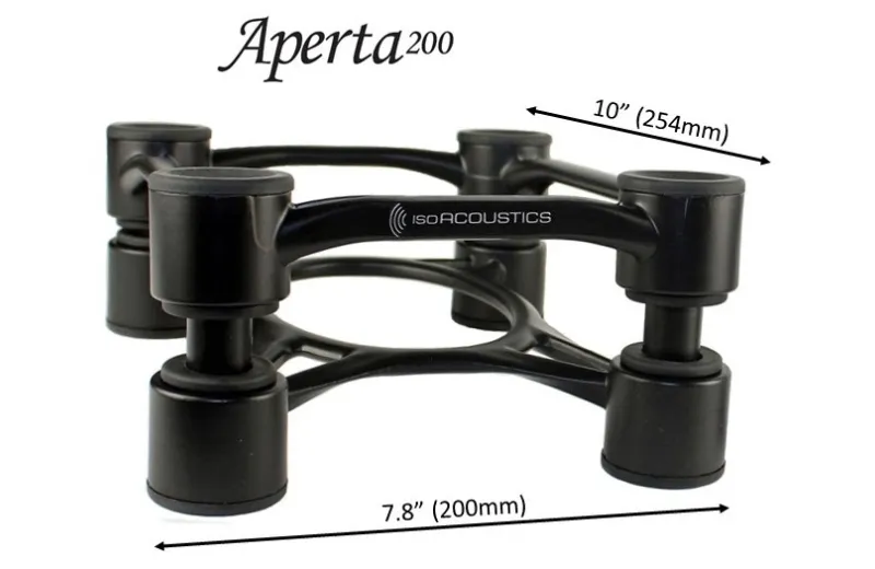 Isoacoustics Aperta 200 Black (Pair)