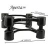 Isoacoustics Aperta 200 Black (Pair)