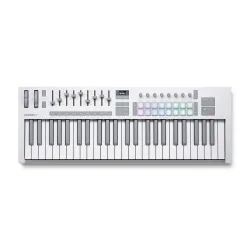 Novation  Launchkey 49 Mk4 Wh USB Midi Controller 49 Semi-Weighted Keys White