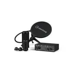 Steinberg Ixo Podcast Pack USB Sound Card Black