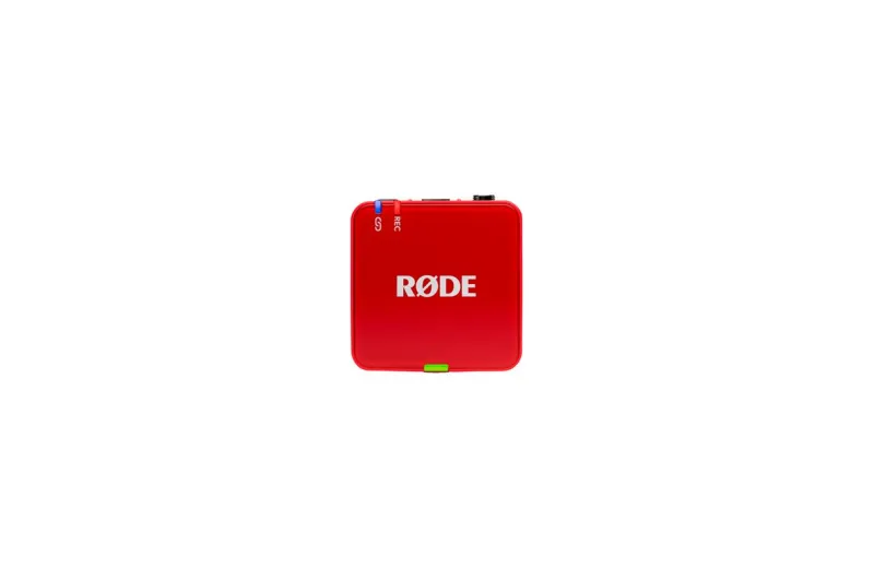 RODE Wireless GO 3RD GEN Red Ασύρματο Μικρόφωνο Πέτου (Σετ)