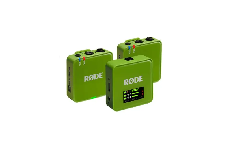 RODE Wireless GO 3RD GEN Green Ασύρματο Μικρόφωνο Πέτου (Σετ)