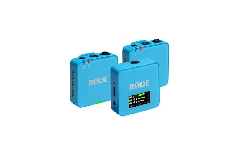RODE Wireless GO 3RD GEN Blue Ασύρματο Μικρόφωνο Πέτου (Σετ)