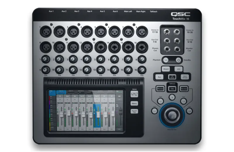 QSC Touchmix-16 22-Channel Digital Sound Console With Touch Screen