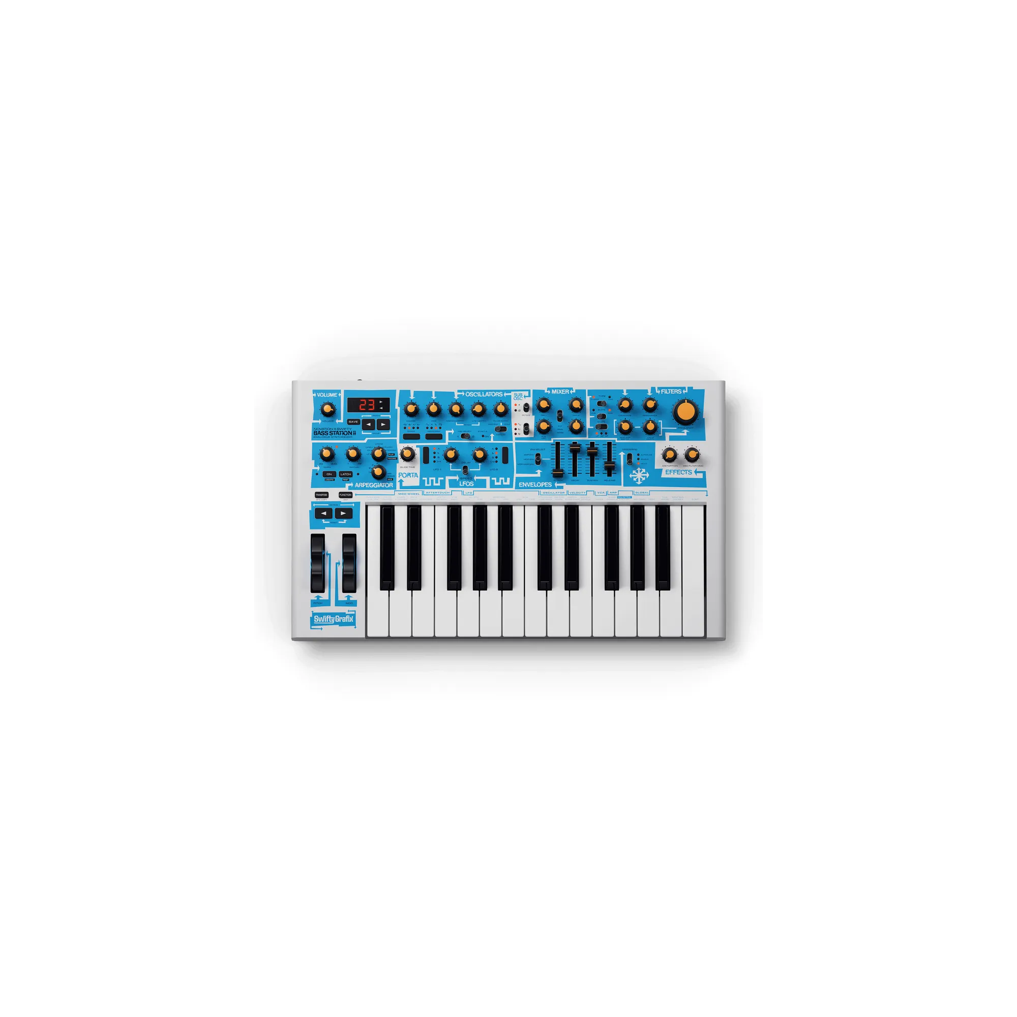 Novation Bass Station Ii Swifty Analog Synthesizer