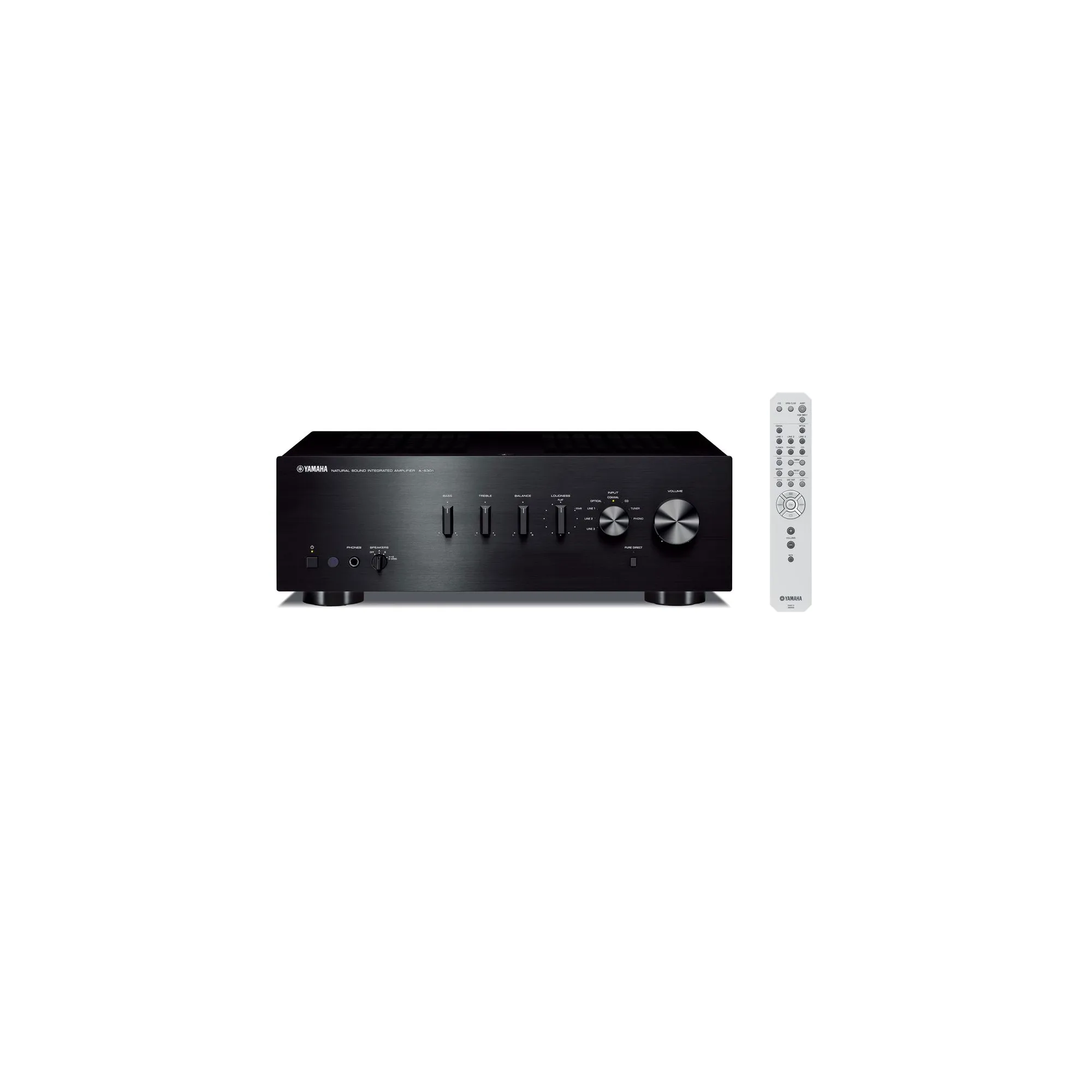 Yamaha A-S301 Ολοκληρωμένος Ενισχυτής - Μαύρο