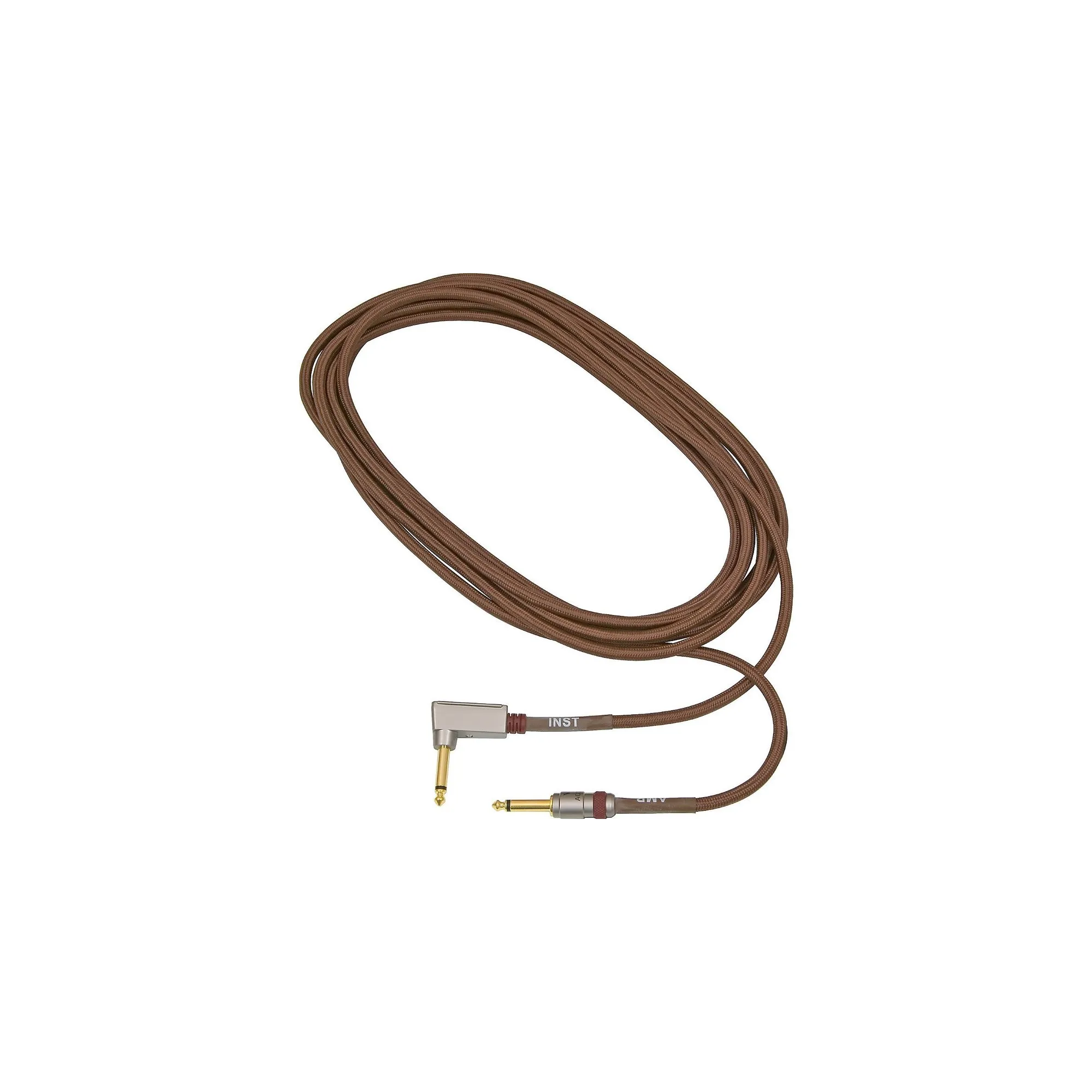 Vox Vac-13Br Καλωδιο Ακουστικων Οργανων 4M Γωνια Brown