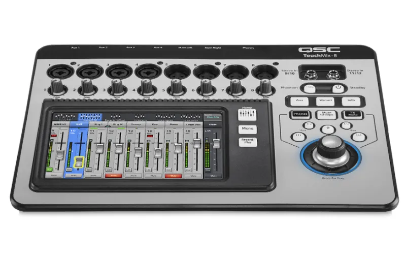 QSC Touchmix-8 14-Channel Digital Mixer with Touch Screen