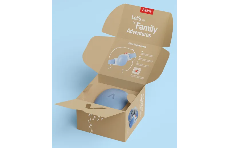 Alpine Muffy Baby Childrens Earmuffs - Sky Blue
