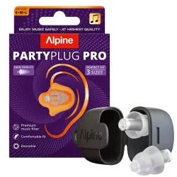 Alpine PartyPlug Pro Διάφανες Ωτοασπίδες
