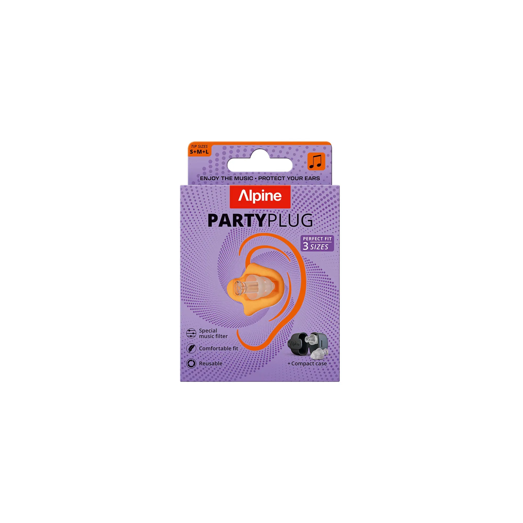 Alpine PartyPlug New Transparent Earplugs