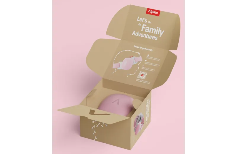 Alpine Muffy Baby Βρεφικές Ωτοασπίδες - Rose Pink