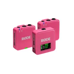 RODE Wireless GO 3RD GEN Pink Ασύρματο Μικρόφωνο Πέτου (Σετ)