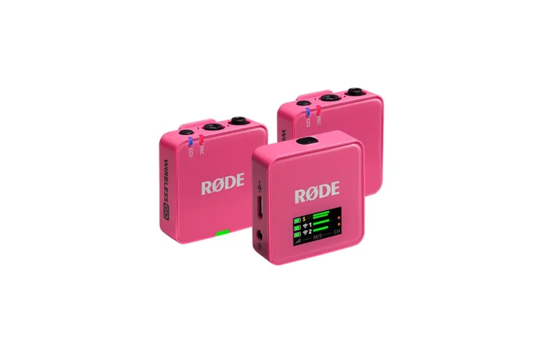 RODE Wireless GO 3RD GEN Pink Ασύρματο Μικρόφωνο Πέτου (Σετ)