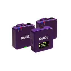 RODE Wireless GO 3RD GEN Purple Ασύρματο Μικρόφωνο Πέτου (Σετ)