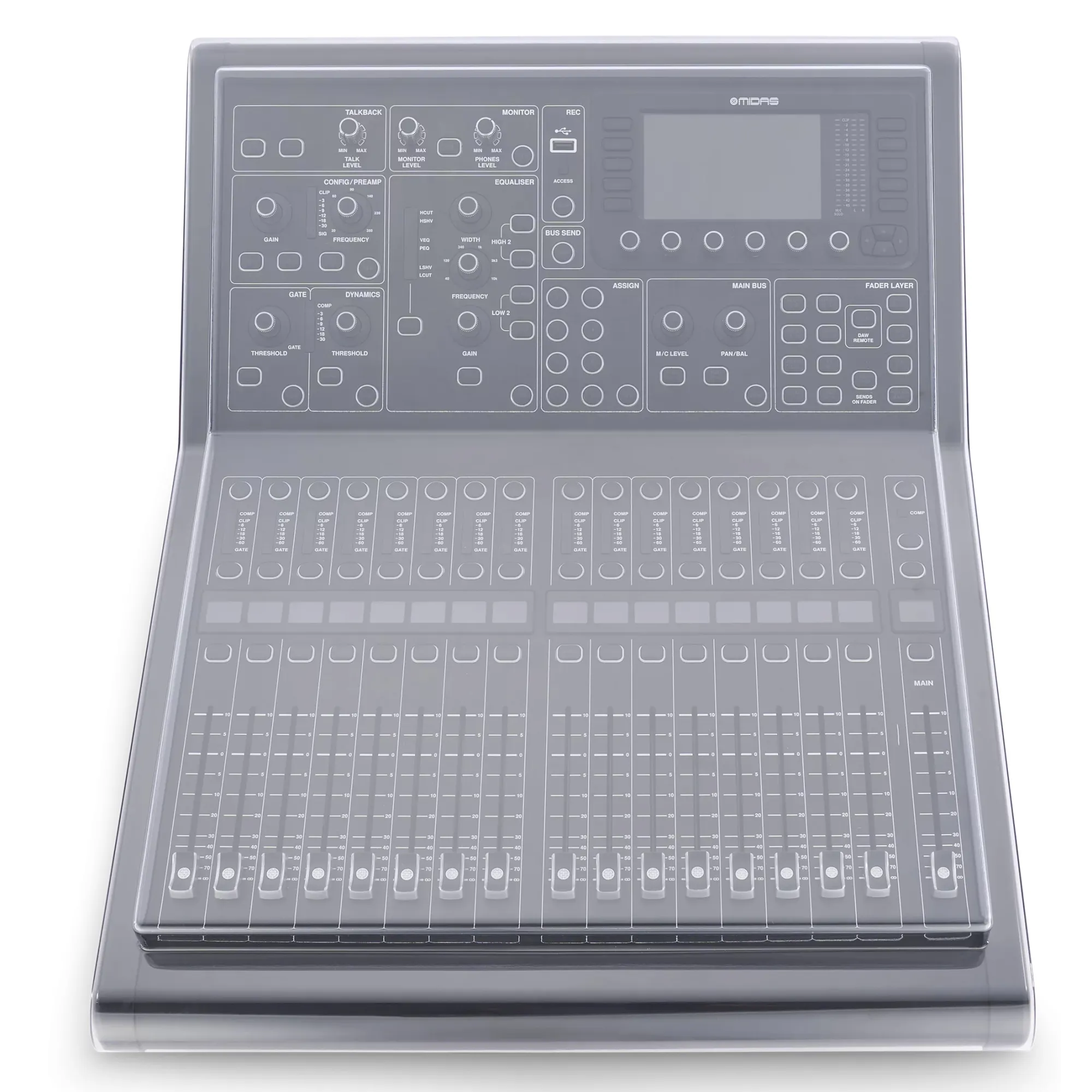 Decksaver Midas M32R/M32R Live Cover