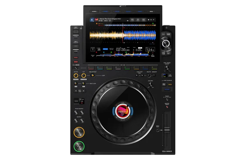 AlphaTheta CDJ-3000X  Media Player - Μαύρο