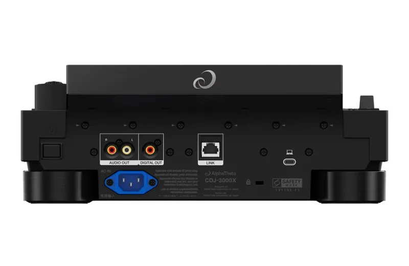 AlphaTheta CDJ-3000X  Media Player - Μαύρο