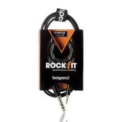 Bespeco Rksms150 Cable Mini Jack Stereo / Jack Trs 15M Rockit