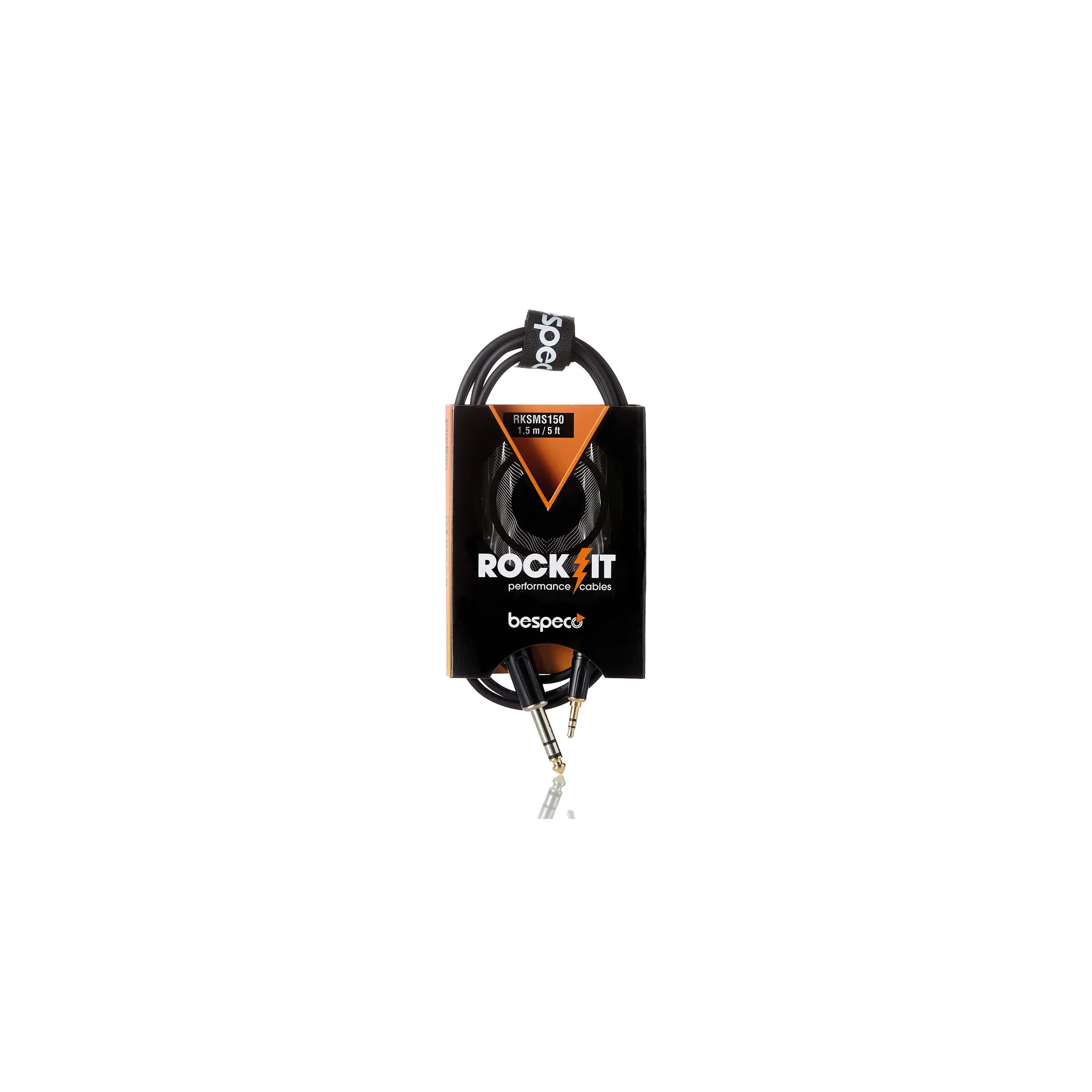 Bespeco Rksms150 Καλωδιο Mini Jack Stereo / Jack Trs 1,5M Rockit