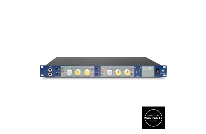 Focusrite Isa Two Dual Mic Preamplifier With Separate DI