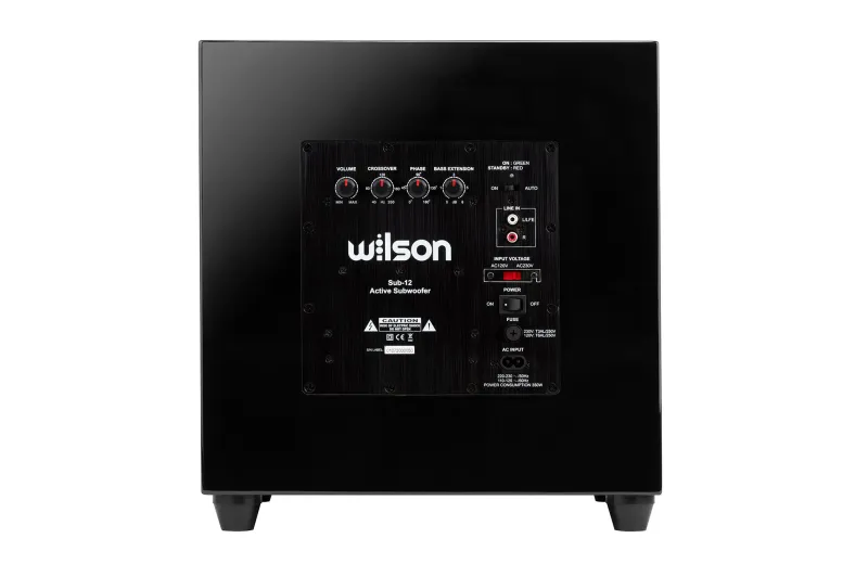 Wilson Sub-12 HGL Αυτοενισχυόμενο Subwoofer - Μαύρο