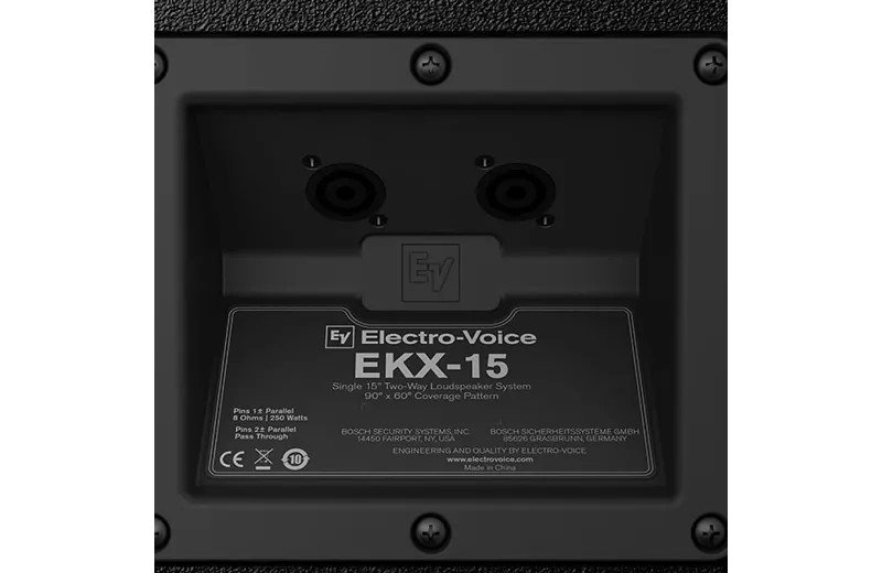 ELECTROVOICE EKX-15 Passive Loudspeaker - Black