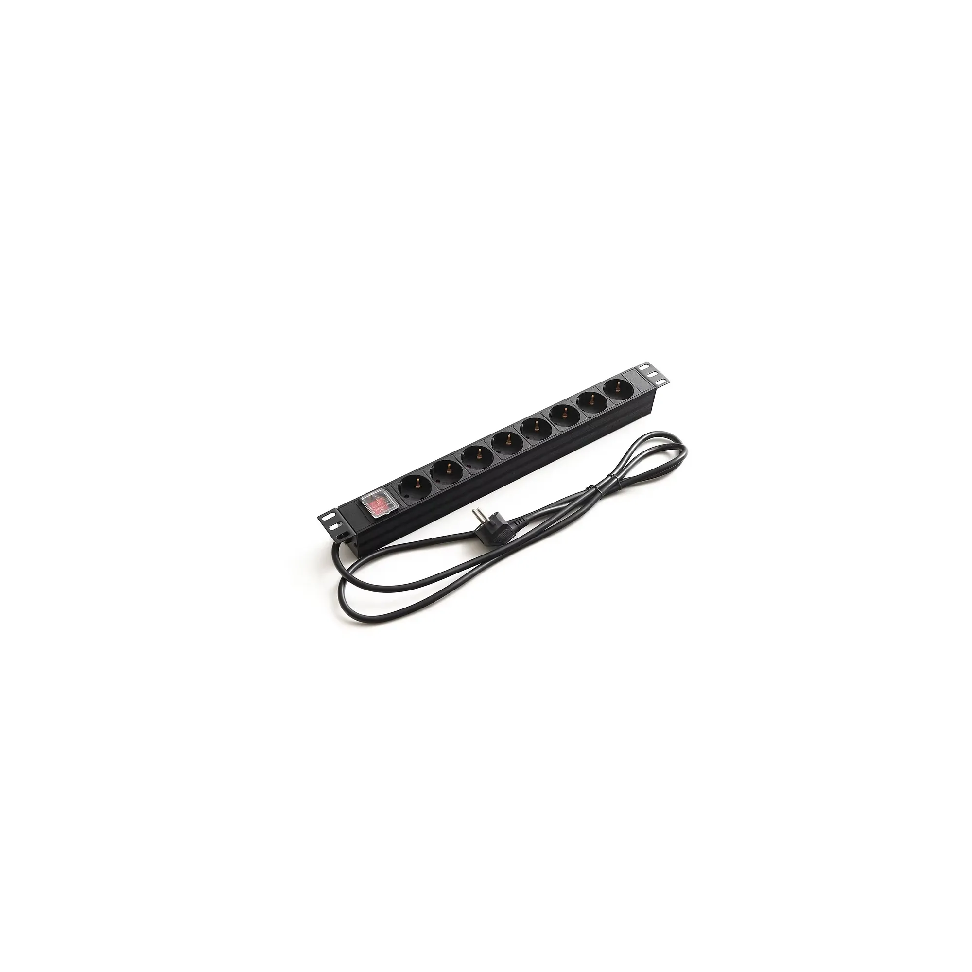 Power Strip With Switch (8 SCHUKO Sockets)