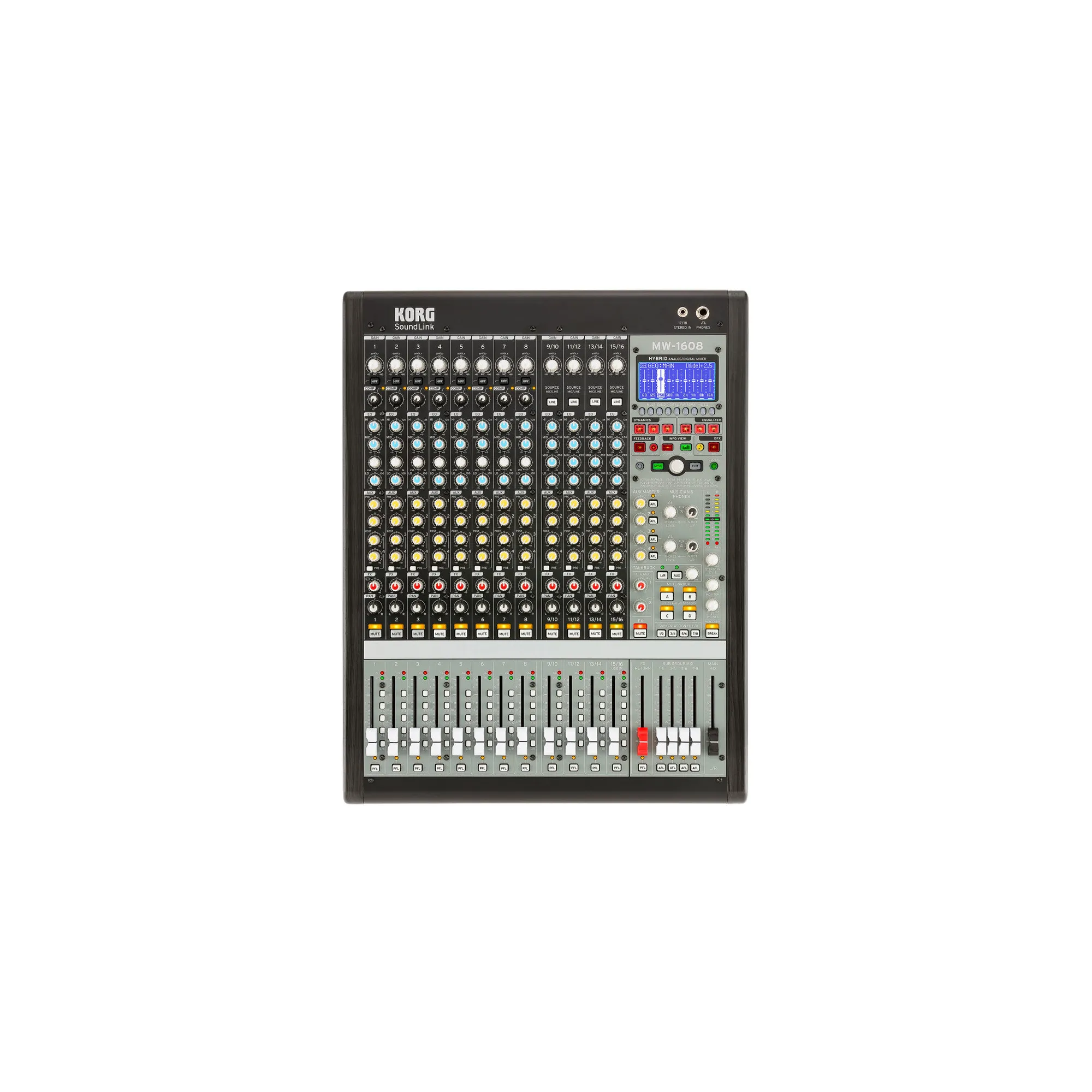 Korg Mw-1608 Bk Ψηφιακη Κονσολα 16Ch