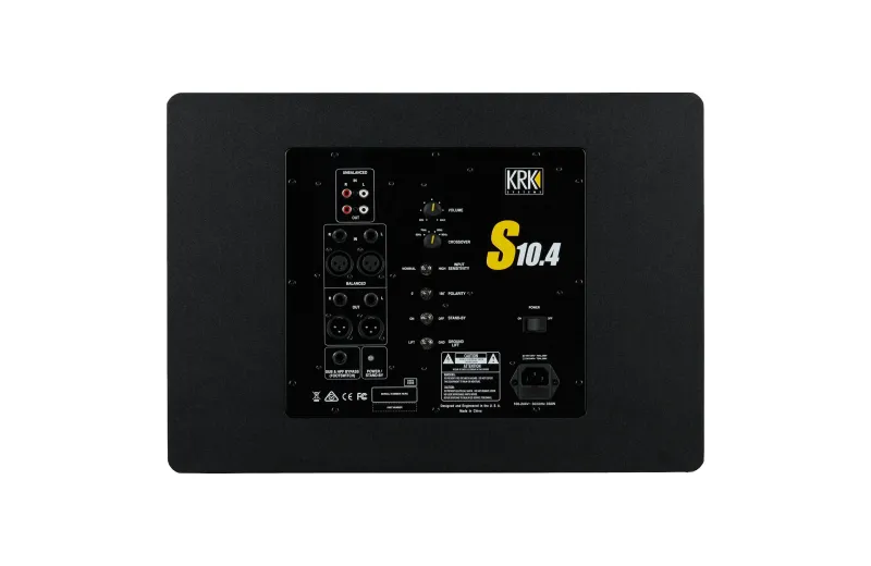 KRK S104 Αυτοενισχυόμενο Ηχείο Studio Subwoofer (Τεμάχιο)