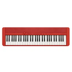 Casio Casiotone CT-S1RDC7 Standard Keyboards - Red
