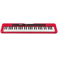 Casio Casiotone CT-S200RDC7 Standard Keyboards - Red