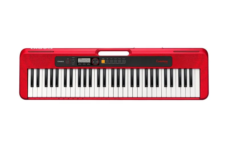 Casio Casiotone CT-S200RDC7 Αρμόνιο με κανονικά πλήκτρα - Κόκκινο