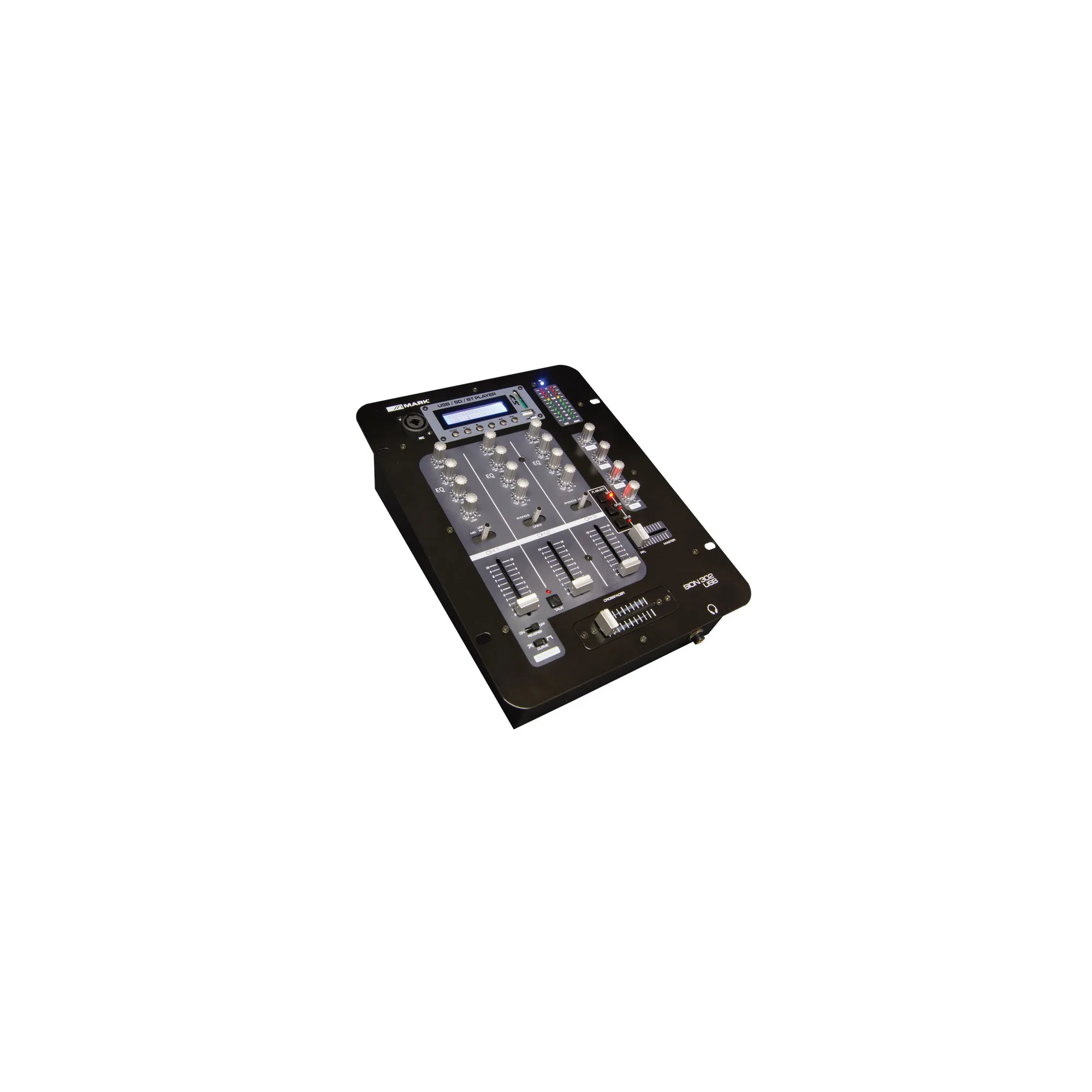 Mark Sion 302 USB Dj Mixer 3 Channel