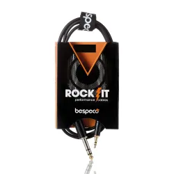 Bespeco Rksms300 Cable Mini Jack Stereo / Jack Trs 3M Rockit
